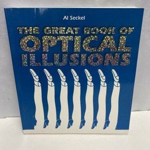 The Great Book‎ of Optical Illusions by Al Seckel 2002 Paperback Brain Teasers